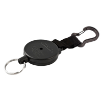 Securit Key Chains, Polycarbonate, 48" Cable, Carabiner Attachment - Key-Bak 0488-804