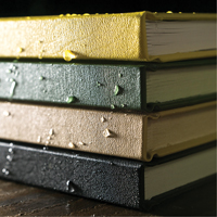 Livre de poche reli&eacute;, Couverture rigide, Noir, 160 Pages, 4-1/4" , 6-3/4" - Rite In The Rain 770F-M