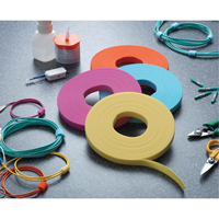 Ruban pour gestion des c&acirc;bles One-Wrap, Boucle et crochet, 25 vg x 3/4", Auto-aggripant, Orange - Velcro Companies 176067