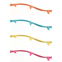 Ruban pour gestion des c&acirc;bles One-Wrap, Boucle et crochet, 25 vg x 3/4", Auto-aggripant, Orange - Velcro Companies 176067