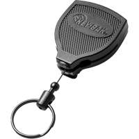 Super48 Heavy-Duty Retractable Key Holder, Polycarbonate, 48" Cable, Belt Clip Attachment - Key-Bak 0S48-847