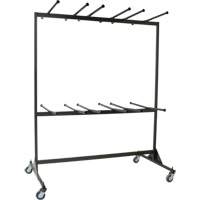 Double-Sided Folding Chair Caddy - KLETON 