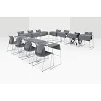 Table empilable Duet - Offices To Go DTS1828PG IVC XG ST