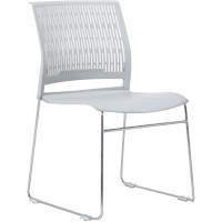 Activ Series Stacking Chairs, Polypropylene, 32-3/8" High, 275 lbs. Capacity, Grey - Horizon Seating A-116-GR