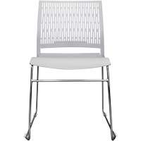 Activ Series Stacking Chairs, Polypropylene, 32-3/8" High, 275 lbs. Capacity, Grey - Horizon Seating A-116-GR