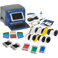 Imprimante d'enseignes et d'&eacute;tiquettes S3100 avec trousse de gestion des aires de travail 5S/visuel et Lean, Ruban 60", 3 po/s - Brady S3100W-LEAN-KIT