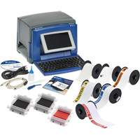 Imprimante d'enseignes et d'&eacute;tiquettes S3100 avec trousse de s&eacute;curit&eacute; et conformit&eacute;, Ruban 60", 3 po/s - Brady S3100W-SAFE-KIT