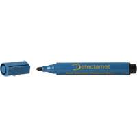 Detectable Whiteboard Marker, Black, Bullet Tip - Detectamet 145-A06-P02-A07