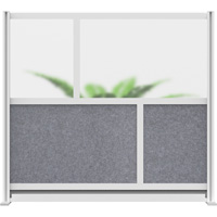 Mur de d&eacute;part pour syst&egrave;me modulaire de cloison diviseur de pi&egrave;ce - Luxor H. Wilson MW-5348-FCG