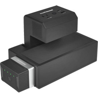 Poste de recharge &agrave; pince pour bureau KwikBoost EdgePower - Luxor H. Wilson KBEP-CGR