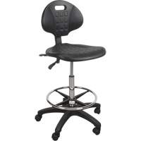 Tabouret robuste et ergonomique, Mobile, Ajustable Hauteur, Capacit&eacute; 250 lb - KLETON 