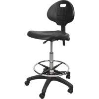 Tabouret robuste et ergonomique, Mobile, Ajustable Hauteur, Capacit&eacute; 250 lb - KLETON 