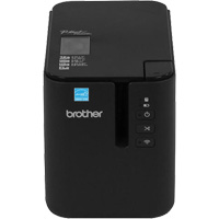 Imprimante d&eacute;tiquettes industrielle avec connectivit&eacute; sans fil, Bureau, &agrave; brancher/&agrave; piles, PC & Mac Compatibilit&eacute; - Brother PTP900WC