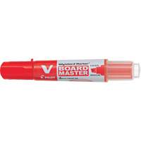 Vboard Master White Board Marker, Red, Chisel Tip - Pilot BG-WBMAVBMC-RD