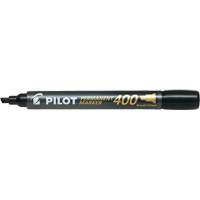 400 Permanent Marker, Black, Chisel Tip - Pilot SCA-400 BK
