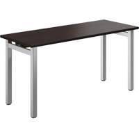 Table bureau Newland, 29-7/10" lo x 60" la x 29-3/5" h, Brun fonc&eacute; - Offices To Go NL6030DHL DES TN