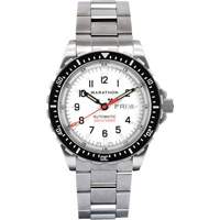 Tr&egrave;s grande montre automatique &eacute;dition arctique avec jour/date avec bracelet en acier inoxydable, Num&eacute;rique, &agrave; piles, 46 mm, Argent - Marathon WW194021SS-0509