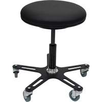 Tabouret Industriel OmniStool, Mobile, Ajustable Hauteur, Capacit&eacute; 280 lb - Synetik 508-00044