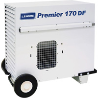 Premier&reg; Portable Drying Heater, Radiant Heat, Electric, 170000 BTU/H - L.B. White PREMIER 170DF