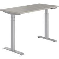 Newland Height-Adjustable Rectangular Table - Offices To Go NL48243QHT-NGL-TTU