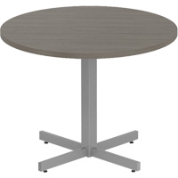 Table ronde &agrave; hauteur r&eacute;glable Newland, 36" lo x 36" la x 29" h, Dessus de 1", Stratifi&eacute;, Brun - Offices To Go NL36RX-ACJ