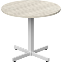 Table ronde &agrave; hauteur r&eacute;glable Newland, 36" lo x 36" la x 29" h, Dessus de 1", Stratifi&eacute;, Havane - Offices To Go NL36RX-NGL