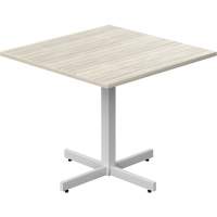 Table carr&eacute;e &agrave; hauteur r&eacute;glable Newland, 36" lo x 36" la x 29" h, Dessus de 1", Stratifi&eacute;, Havane - Offices To Go NL36SX-NGL