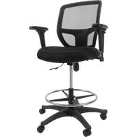 Tabouret de travail en maille, Mobile, Ajustable Hauteur, Capacit&eacute; 450 lb - KLETON 