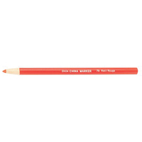 Marqueur gras Dixon rouge, Rouge -  