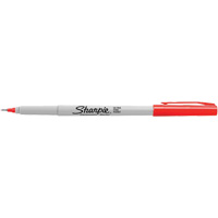 Marqueur, Rouge, Pointe Ultra fin - Sharpie 37002