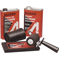Syst&egrave;mes Rolmark pour pochoirs - Rouleau manuel 1 1/2" - Marsh 310021