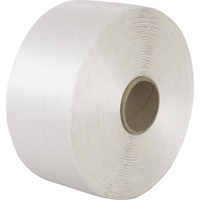 Woven Cord Strapping, Polyester Cord, 3/4" W x 2100' L, Manual Grade - Cordex 60W