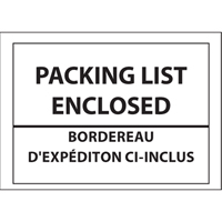 Pochettes pour bordereau d'exp&eacute;dition, 4" lo x 5" la, Style Insertion par l'arri&egrave;re - Belle-Pak FB101