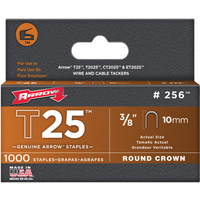 Agrafes, Calibre 16, Couronne 7/16", Longueur 11 mm - Arrow 257