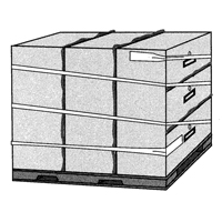 Ruban extensible, &eacute;paisseur 5 mils, 38,1 mm (1-1/2") x 55 m (180')  - 3M 8884-36X55
