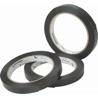 Black General Purpose Strapping Tape, 2.7 mils Thick, 12 mm (47/100") x 54.864 m (180') - IPG 197...15