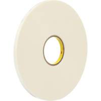 Rubans 4466 en mousse de poly&eacute;thyl&egrave;ne &agrave; double rev&ecirc;tement, 12,7 mm (1/2") la, 62 mils, Poly&eacute;thyl&egrave;ne - 3M 4466W-1/2X36