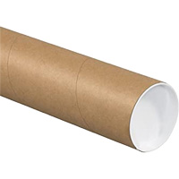 Tube postal, Ronde, 2" la x 33" lo - Trend-Pak 2X33-WHITE