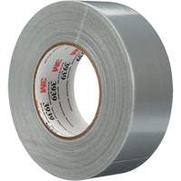 3939 Duct Tape, 9 mils, Silver, 48 mm (2") x 55 m (180') - 3M 3939-2X60