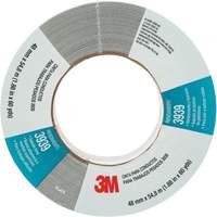 3939 Duct Tape, 9 mils, Silver, 48 mm (2") x 55 m (180') - 3M 3939-2X60
