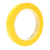 Ruban en vinyle 471, 38 mm (1-1/2") la x 32,9 m (108') lo, 5,3 mils, Jaune - 3M 471-1-1/2X36-YLW-I