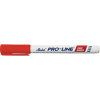 Pro-Line&reg; Fine Line Markers, Liquid, Red - Markal 096874