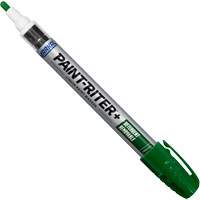 Paint-Riter&reg;+ Detergent Removable Paint Marker, Liquid, Green - Markal 097016