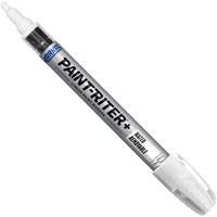 Paint-Riter&reg;+ Water Removable Paint Marker, Liquid, White - Markal 097030