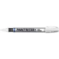 Paint-Riter&reg;+ Water Removable Paint Marker, Liquid, White - Markal 097030