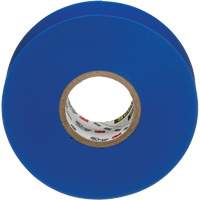 Rubans en vinyle pour codage en couleurs 35 Scotch, 19 mm (3/4") x 20,1 m (66'), Bleu, 7 mils - 3M 35-3/4X66BL