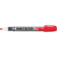 Marqueur pour surfaces huileuses Paint-Riter +, Liquide, Rouge - Markal 096962