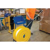 Distributeur de feuillards, Feuillard Polyester/Acier/Polypropyl&egrave;ne, Dia de noyau 16"/8", largeur de rouleau 3"/8"/6" - KLETON 