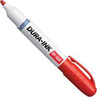 Dura-Ink&reg; Dry Erase Ink Markers, Red, Bullet Tip - Markal 096570