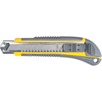 Couteau ATK100, 18 mm, Acier au carbone, Prise en Caoutchouc - Outils Aurora 